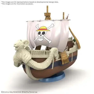 Maquette One Piece grand ship collection going merry netflix ver